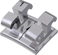 equilibrium® ti, titanium bracket, tooth 11, +12° torque, +5° angulation, Roth 18