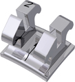 equilibrium® ti, titanium bracket, tooth 12, +8° torque, +9° angulation, Roth 18