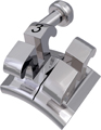 equilibrium® ti, titanium brackets, hook on cuspid, 1 case, Roth 18
