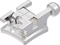 discovery® sl 2.0, selbstligierendes Metallbracket mit Häkchen, Zahn 23, 0° Torque, +8° Angulation, McLaughlin-Bennett-Trevisi** 22