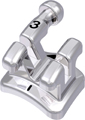 discovery® smart, Metallbrackets, Häkchen auf 3er, 1 Fall, Roth 22