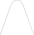 rematitan® LITE lingual arch, maxilla / mandible, rectangular 0.41 mm x 0.41 mm / 16 x 16