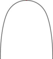 Noninium® White ideal arches, rectangular Mandibular, 0.53 x 0.64 mm / 21 x 25