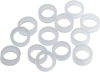 Intraorale Non-Latex-Gummiringe, mittel, ø 3,2 mm