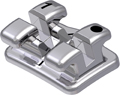 topic, nickelfreies Metallbracket, Zahn 21, +12° Torque, +5° Angulation, Roth 22
