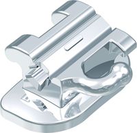Ortho-Cast M-Series, convertible buccal tube DB, single rectangular, tooth 36, -30° torque, +4° offset, Roth 18