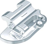 Ortho-Cast M-Series, convertible buccal tube DB, single rectangular, tooth 46, -30° torque, +4° offset, Roth 18