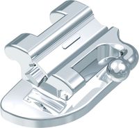 Ortho-Cast M-Series, konvertierbares Bukkalröhrchen DB, einfachvierkant, Zahn 46, -30° Torque, +4° Offset, Roth 18