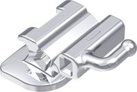 Ortho-Cast M-Series, konvertierbares Bukkalröhrchen, doppelvierkant, Zahn 36-37, -30° Torque, +4° Offset, Roth 18