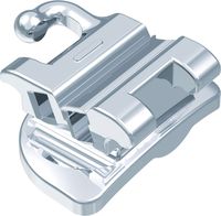 Ortho-Cast M-Series, konvertierbares Bukkalröhrchen DB, doppelvierkant, Zahn 36, -20° Torque, 0° Offset, McLaughlin-Bennett-Trevisi** 22