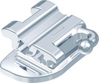 Ortho-Cast M-Series, konvertierbares Bukkalröhrchen DB, doppelvierkant, Zahn 46, -20° Torque, 0° Offset, McLaughlin-Bennett-Trevisi** 22